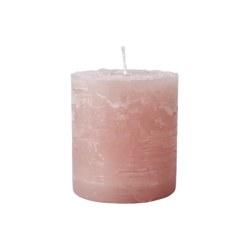 COTE kubbelys, dempet rosa Ø7xH7.5 cm