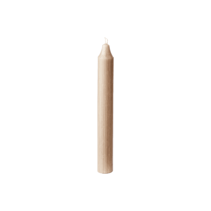 Korte rustikklys 18 cm, khaki