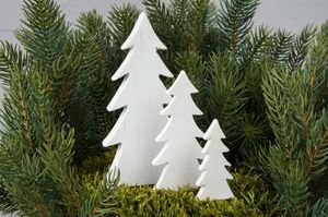 Hovedbilde Stick gran hvit - liten