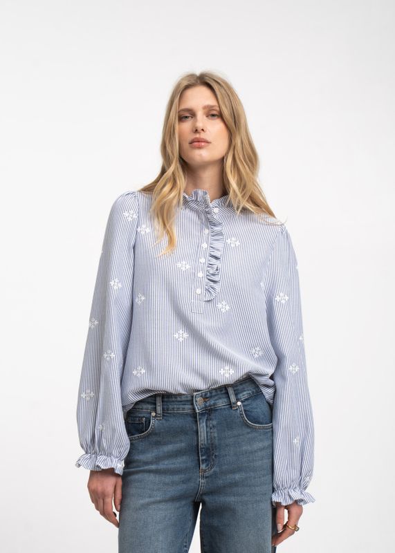 Rina striped blouse