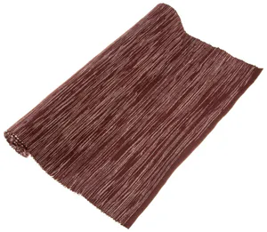 Hovedbilde L&oslash;per Riga bomull plomme 40x140cm