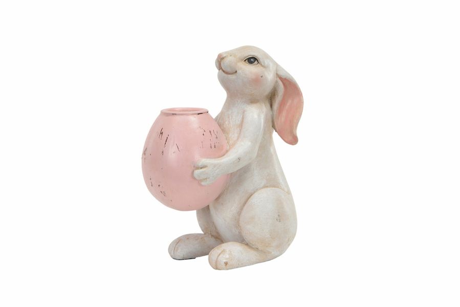 Hare lysestake rosa