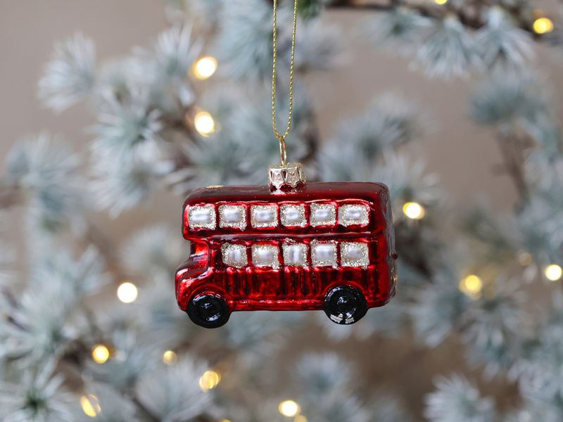 Juleoppheng – R&oslash;d buss 