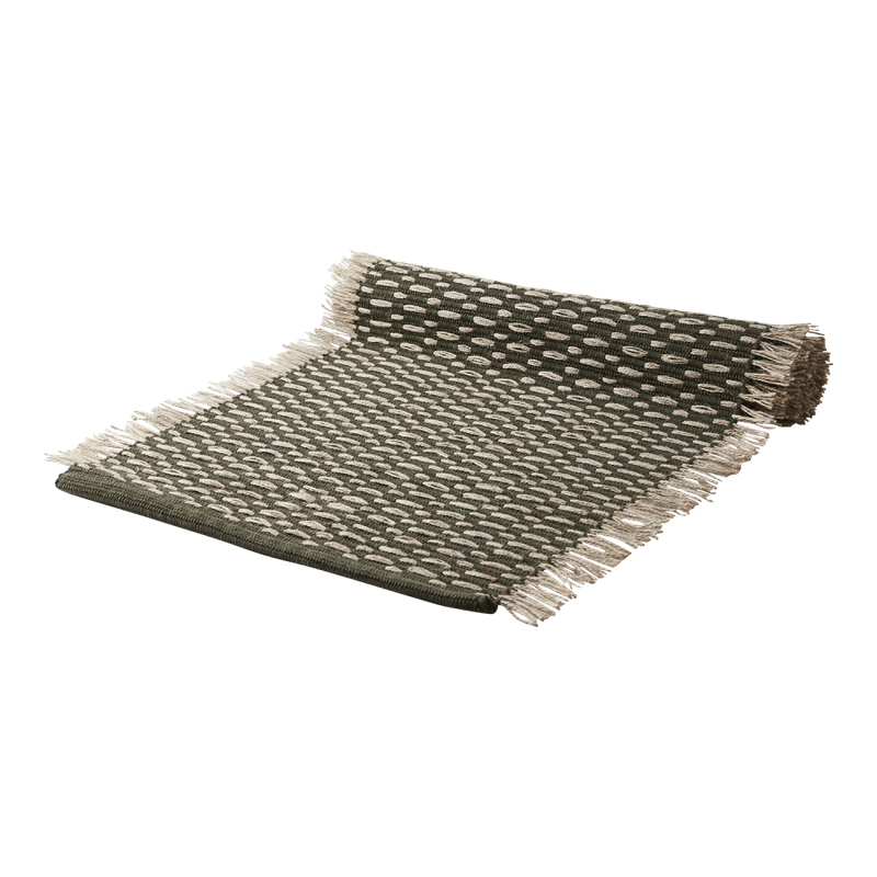 Løper Elina grønn/beige