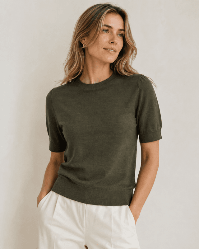 Merlin Turtleneck, Army Green
