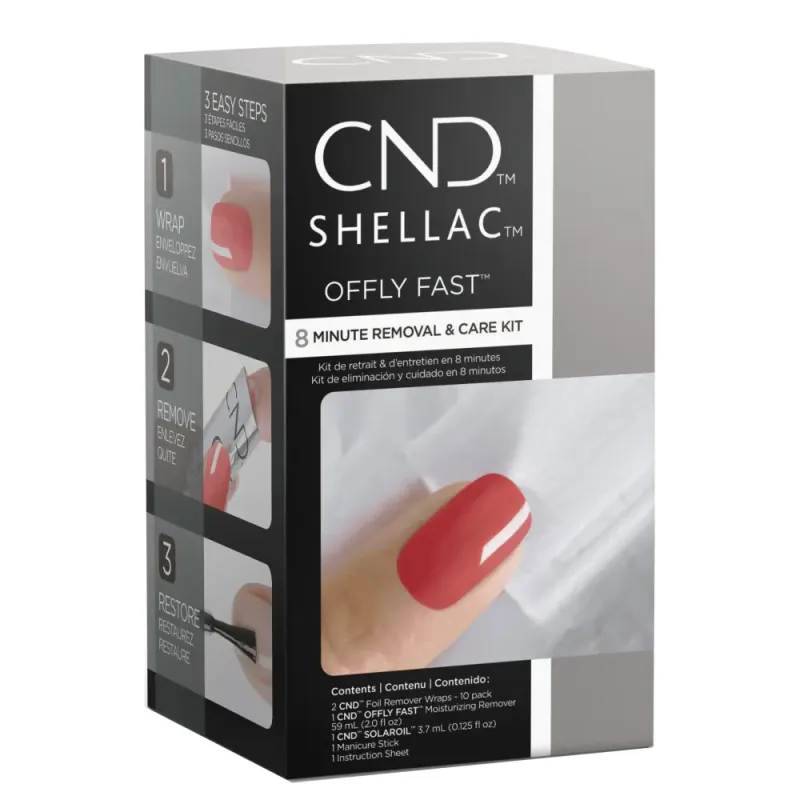 CND Shellac offly fast removal & care kit