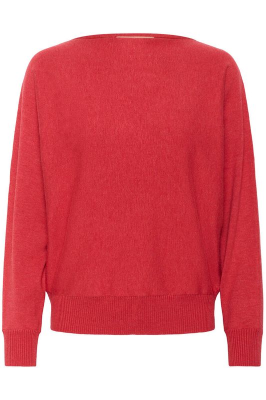 CUannemarie Batwing Jumper – Chili Pepper Melange