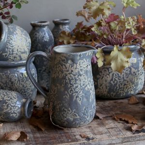 Hovedbilde Kanne med blomsterm&oslash;nster opal