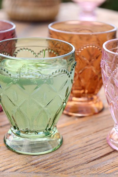 Drikkeglass med m&oslash;nster – 200 ml