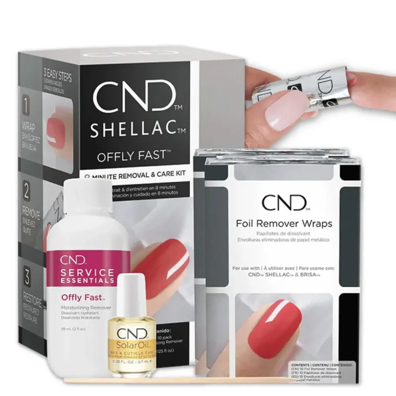 CND Shellac offly fast removal & care kit