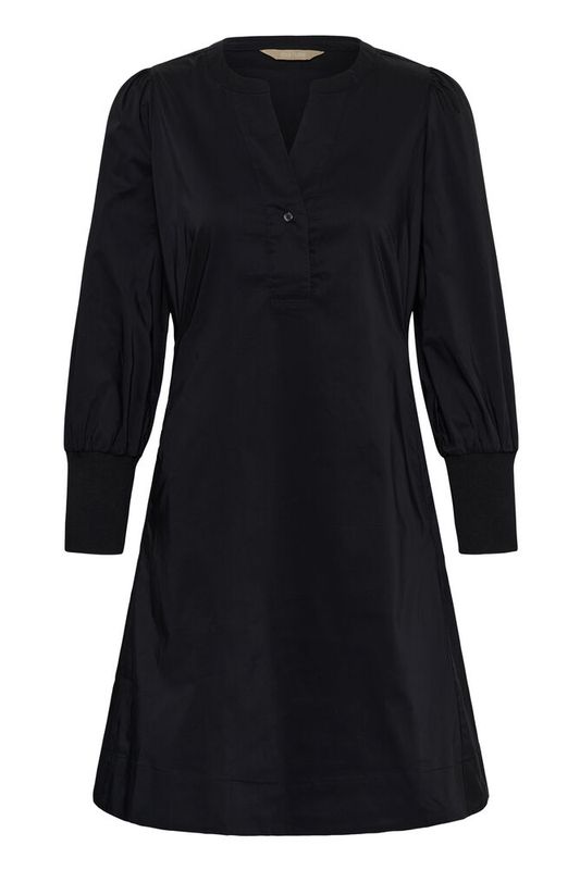 CUKIEA Antoinett kjole med ¾-ermer – black