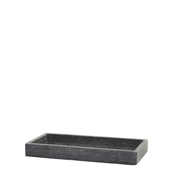 Morlaix bakke i marmor, H3,5/L30/B14 cm
