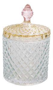 Hovedbilde Bonbonniere m/m&oslash;nster, lys mint