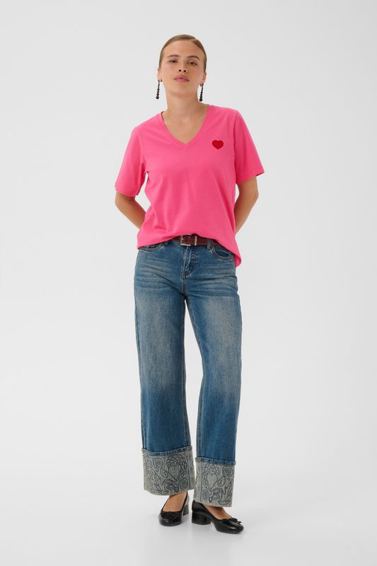 CUliba Gith T-skjorte – Rosa