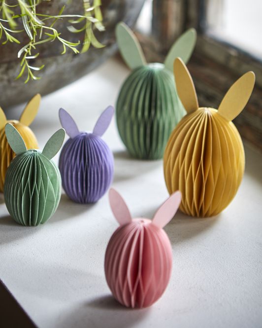 Hovedbilde BUNNY Påskdekorasjon stor, flere farger