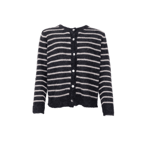 BCDell striped knite cardigan