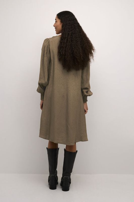 CUlui Short Dress – Brown