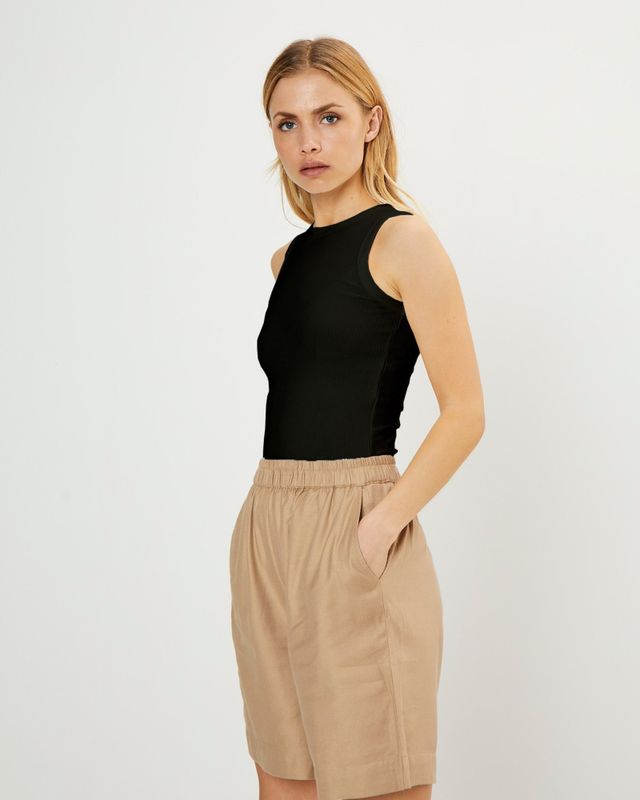 Lisa singlet, sort