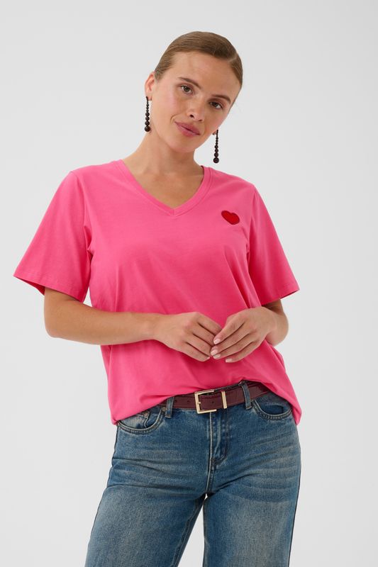 CUliba Gith T-skjorte – Rosa