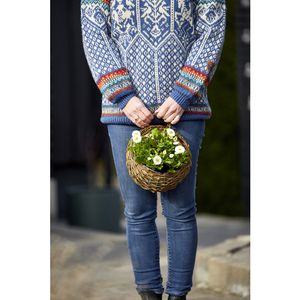 Hovedbilde ADNA korg veggkrukke – Sett &agrave; 2